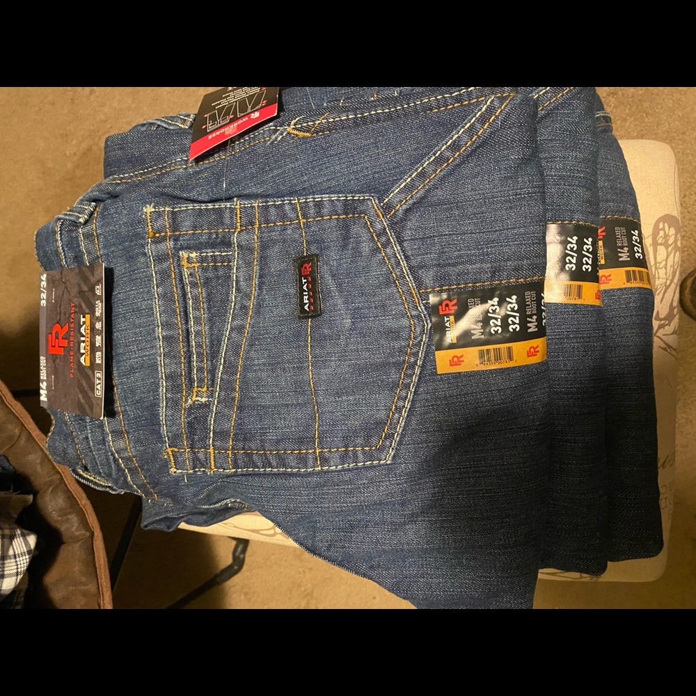 Ariat m4 fr jeans 32/24 relaxed boot cut
